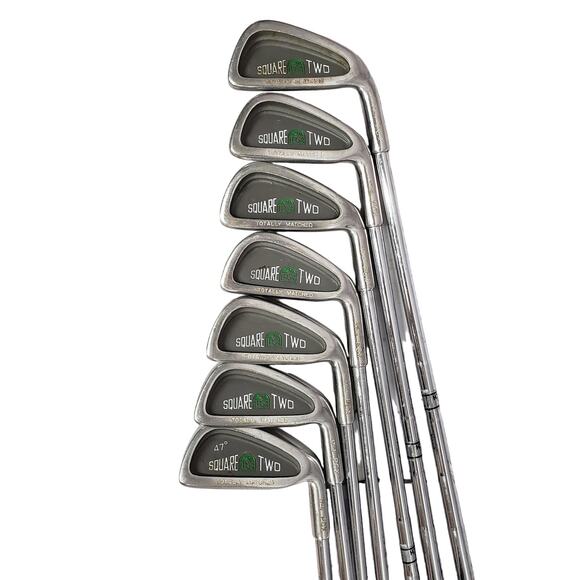 Square Two Totally Matched 7piece Set. #10,8,7,6,5,4,3 Iron - Picture 1 of 12